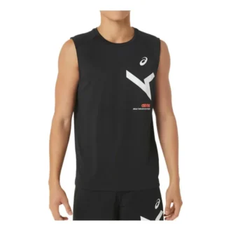A-I-M DRY Mouwloos T-shirt “Black”