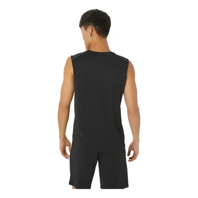 A-I-M DRY Mouwloos T-shirt “Black”
