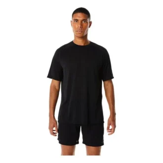 Actibreeze Jacquard T-shirt met korte mouwen “Black”