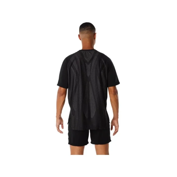 Actibreeze Jacquard T-shirt met korte mouwen “Black”
