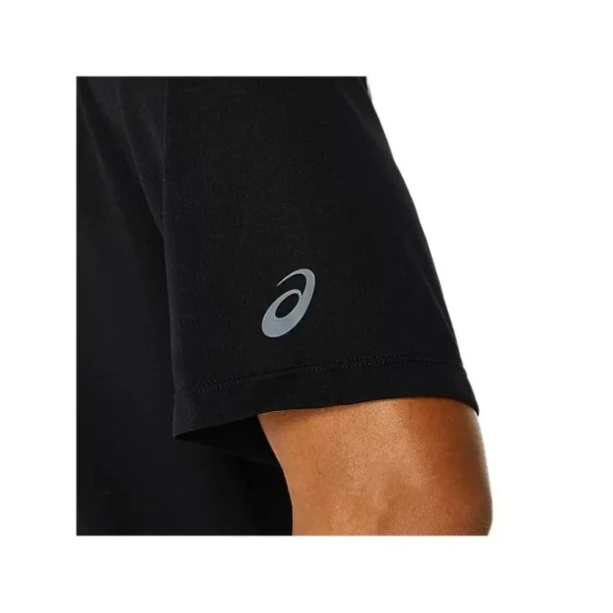 Actibreeze Jacquard T-shirt met korte mouwen “Black”