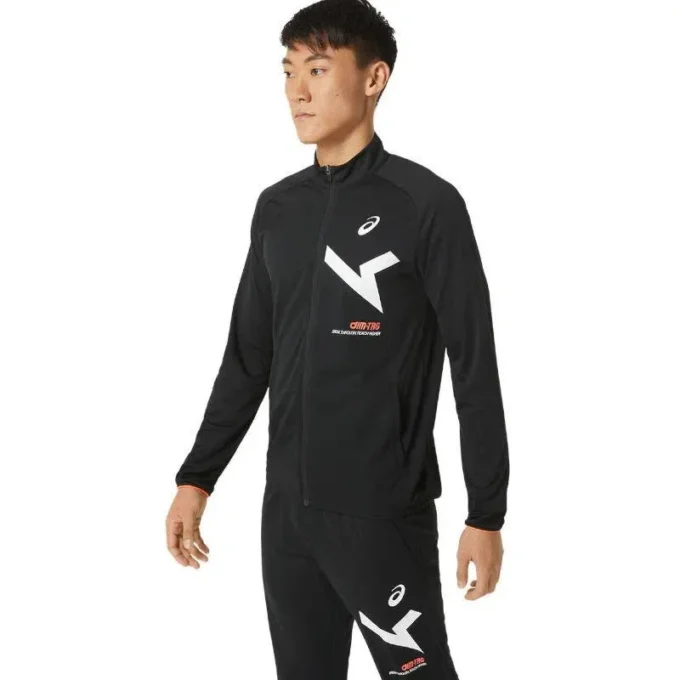 Aim Dry Stretch Knit Jacket “Black”