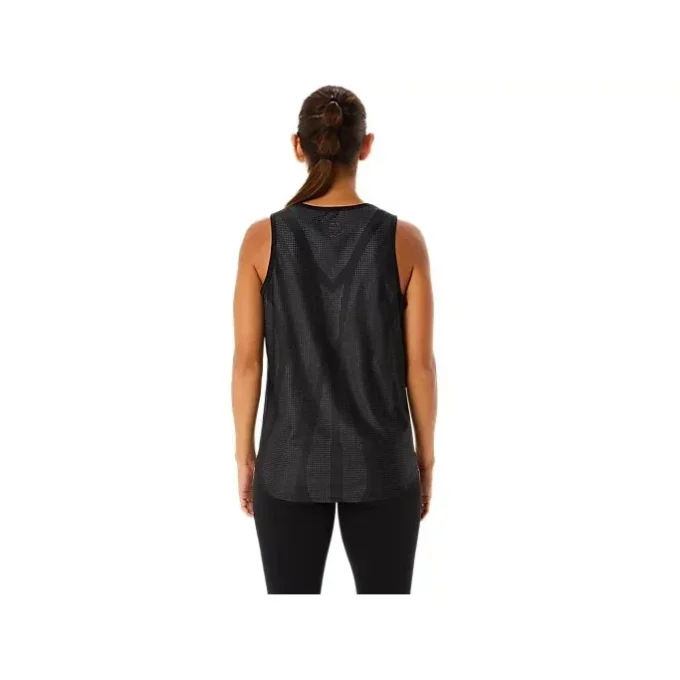 Asctibreeze mouwloze top “Black”