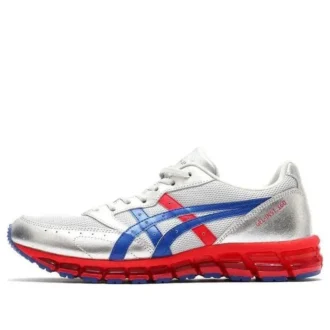Asics x atmos Gel-Inst 360 schoenen “Metallic Silver Blue Red”