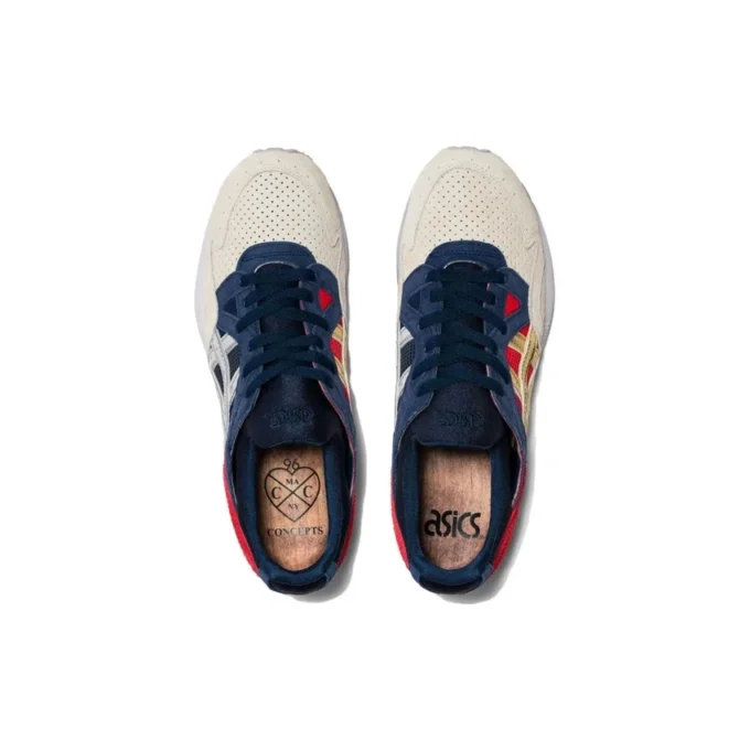 Asics x CONCEPTS Gel-Lyte V Libertea “Navy Red”