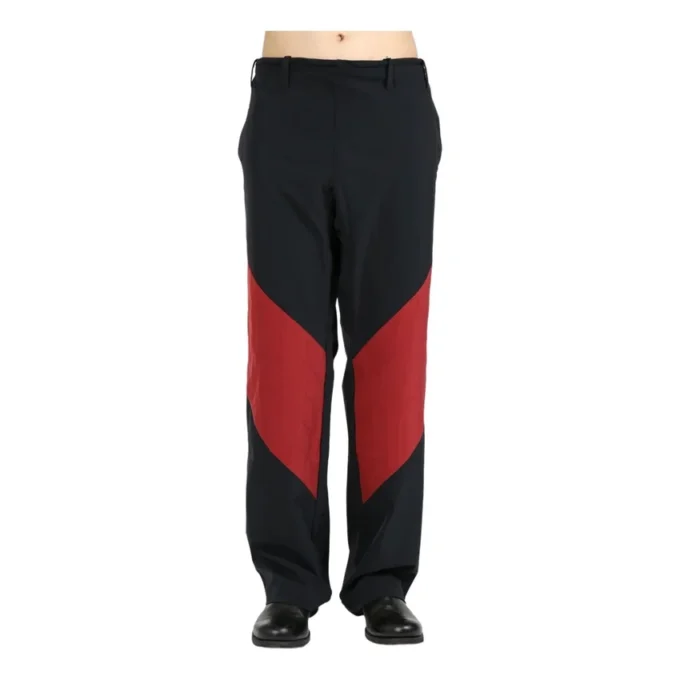 Asics x Kiko Kostadinov Novalis-broek “Black Red”