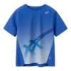 Atletiek-T-shirt “Blue White”