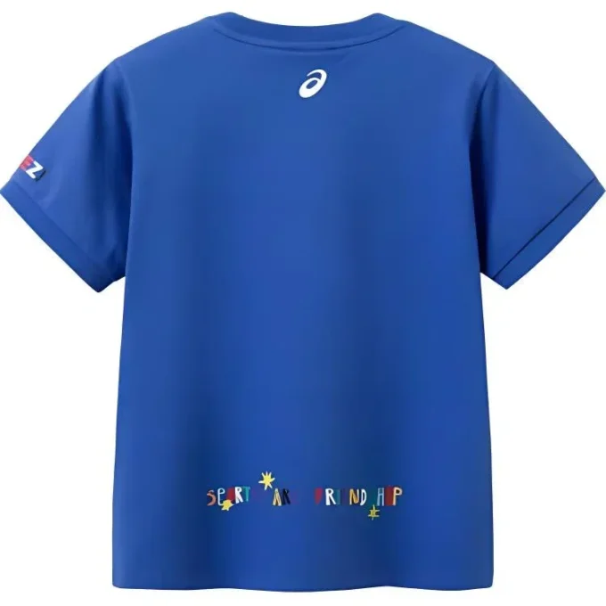 Casual T-shirt met print “Blue”