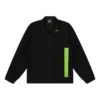 Casual trainingsjack met revers “Zwart”