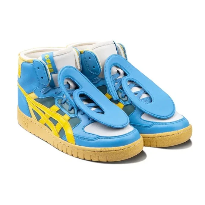 Chemist Creations x Asics Removable Logo All Court Alpha-L Blauw/Geel