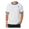 Classic T-shirt met korte mouwen “White Blue”