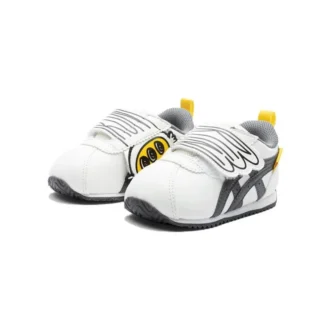 Cotla First Steps-schoenen “White Black Yellow”