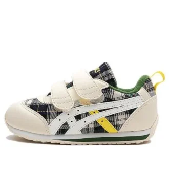 Cotla Sneakers “White Plaid Print”