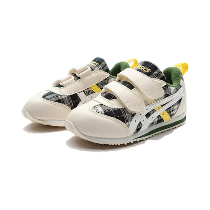Cotla Sneakers “White Plaid Print”
