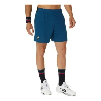 Court Color Block Shorts “Light Indigo”