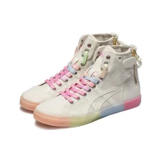Double Clutch Milk White Retro Casual High Board Schoen “White Pink”