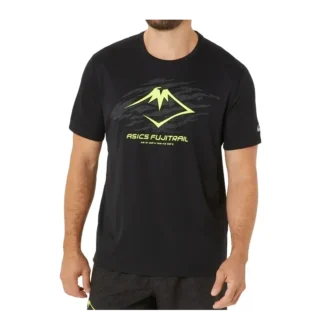 Fujitrail hardloop-T-shirt “Black Green”