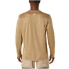 Fujitrail hardloop-T-shirt met lange mouwen “Oatmeal”