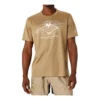 Fujitrail hardloop-T-shirt “Tan White”