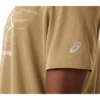 Fujitrail hardloop-T-shirt “Tan White”