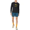 Fujitrail Logo T-shirt met lange mouwen “Zwart Geel”