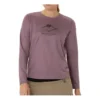 Fujitral Logo T-shirt met lange mouwen “Dusty Mauve”