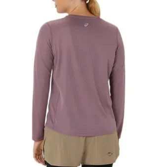 Fujitral Logo T-shirt met lange mouwen “Dusty Mauve”