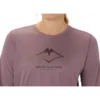 Fujitral Logo T-shirt met lange mouwen “Dusty Mauve”