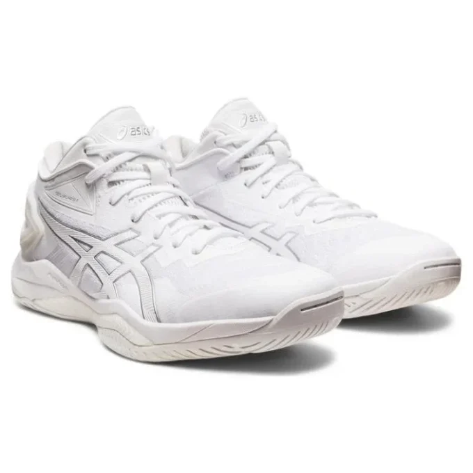 GEL Burst 27 4E Extra Wide “White Pure Silver”