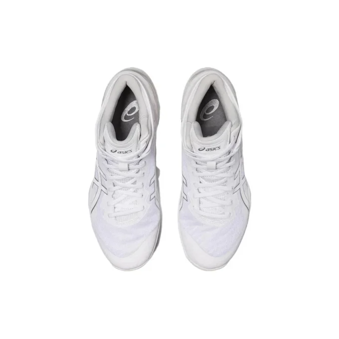 GEL Burst 27 4E Extra Wide “White Pure Silver”
