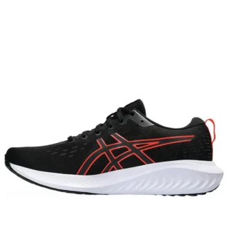 GEL-Excite 10 Extra Wide “Zwart True Red”