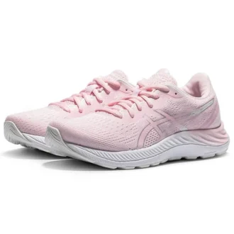 GEL-Excite 8 Roze Witte Sneakers “Roze Blauw”