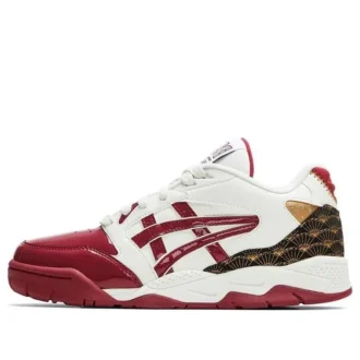 Gel-Fuse basketbalschoenen “Wit Rood”