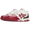 Gel-Fuse basketbalschoenen “Wit Rood”