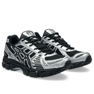 Gel-Kayano 12.1 “Black Pure Silver”