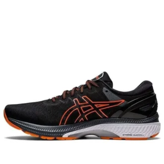 Gel-Kayano 27 4E Wide “Black Marigold Orange”