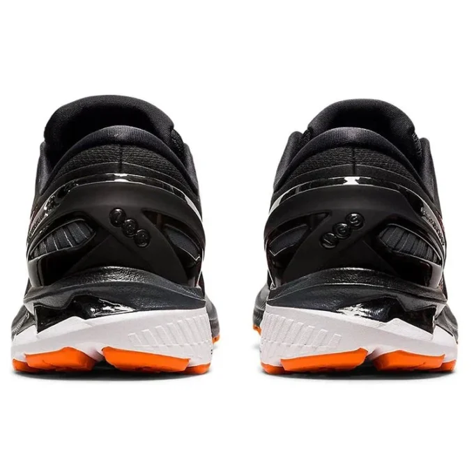 Gel-Kayano 27 4E Wide “Black Marigold Orange”