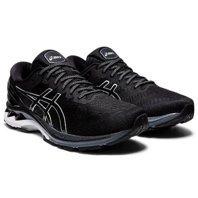 Gel-Kayano 27 4E Wide “Zwart Zilver”