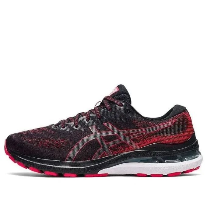 Gel-Kayano 28 4E Wide “Black Electric Red”