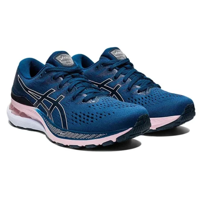 Gel-Kayano 28 Wide “Mako Blue Barely Rose”