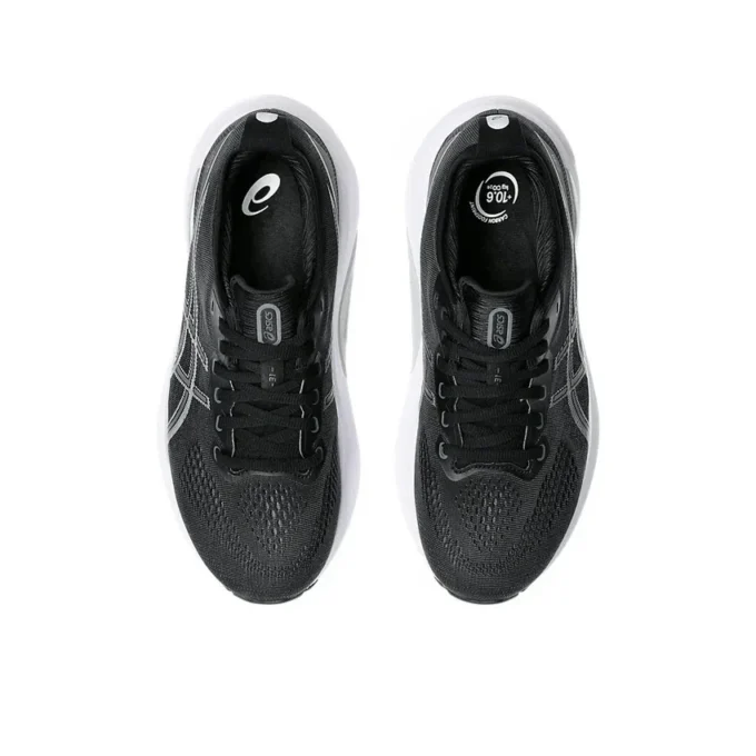 Gel-Kayano 31 Wide Sneakers “Black Pure Silver”