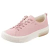 Gel-Lasiro sneakers met dikke zool “Roze Wit”