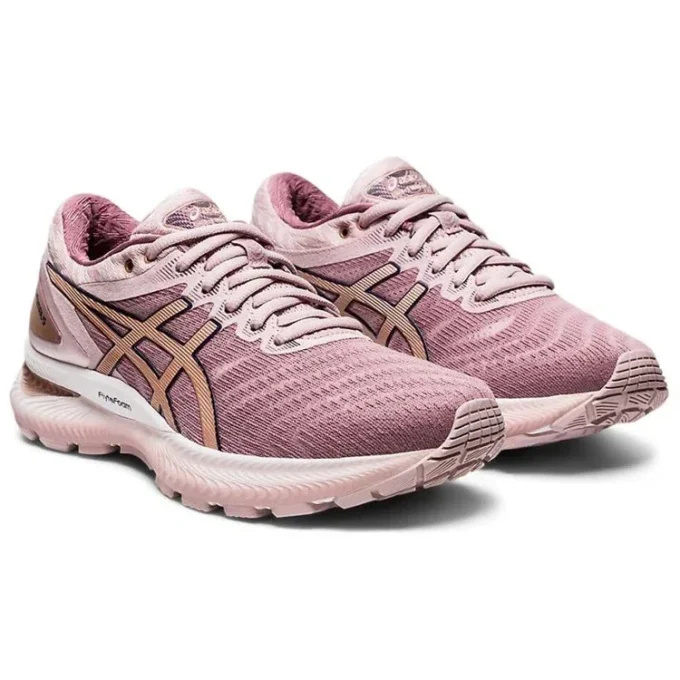 Gel-Nimbus 22 Wide “Watershed Rose”