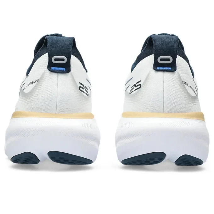 Gel-Nimbus 25-schoenen “White Illusion Blue”