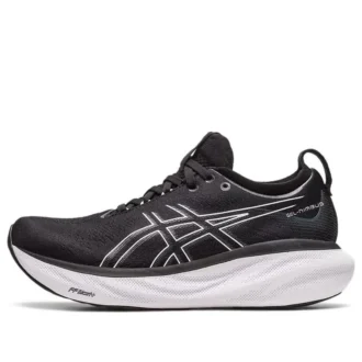 Gel-Nimbus 25 “Zwart Zuiver Zilver”