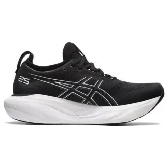 Gel-Nimbus 25 “Zwart Zuiver Zilver”