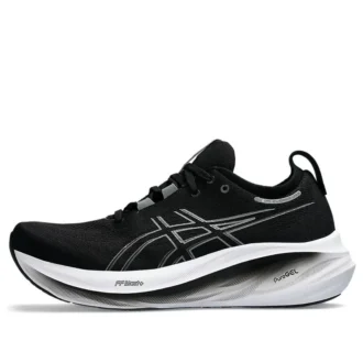 Gel-Nimbus 26 4E Wide “Black Graphite Grey”