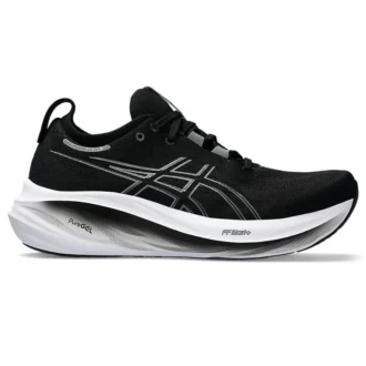 Gel-Nimbus 26 4E Wide “Black Graphite Grey”