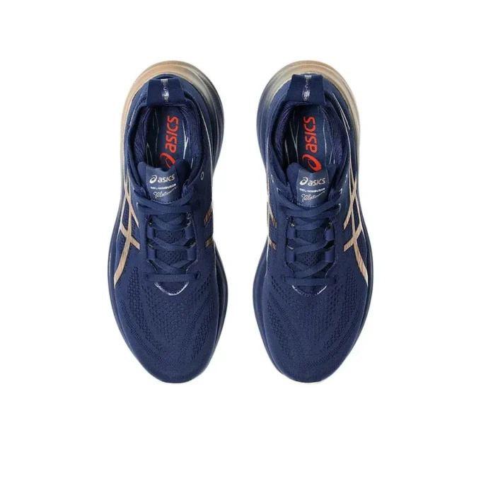 Gel-Nimbus 26 Sneakers “Navy Silver Gold”