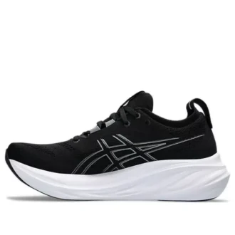 Gel-Nimbus 26 Wide “Black Graphite Grey”